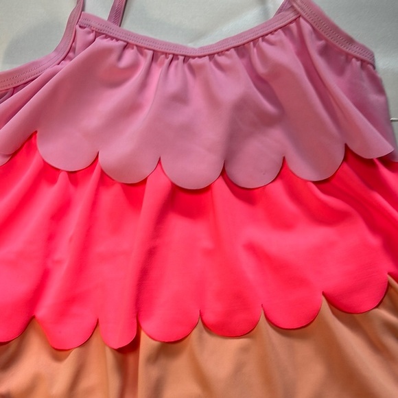 OshKosh B'gosh Kids Swim Top - Pink and Orange - Picture 5 of 6